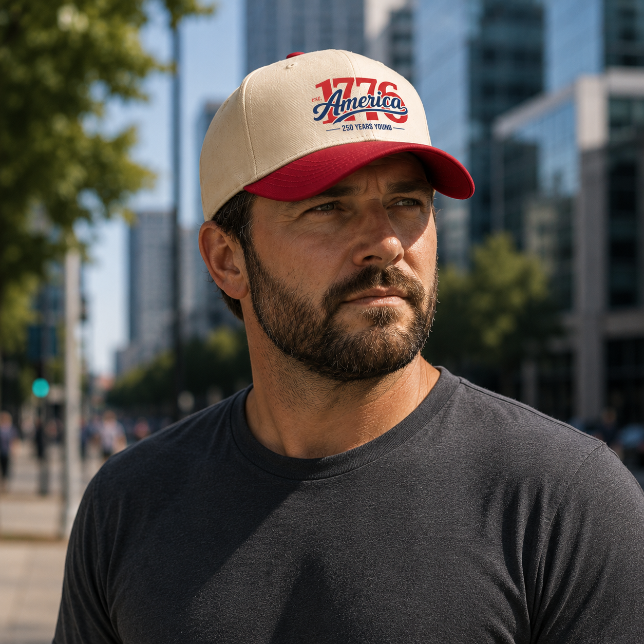 1776 America – 250 Years Young Snapback Hat