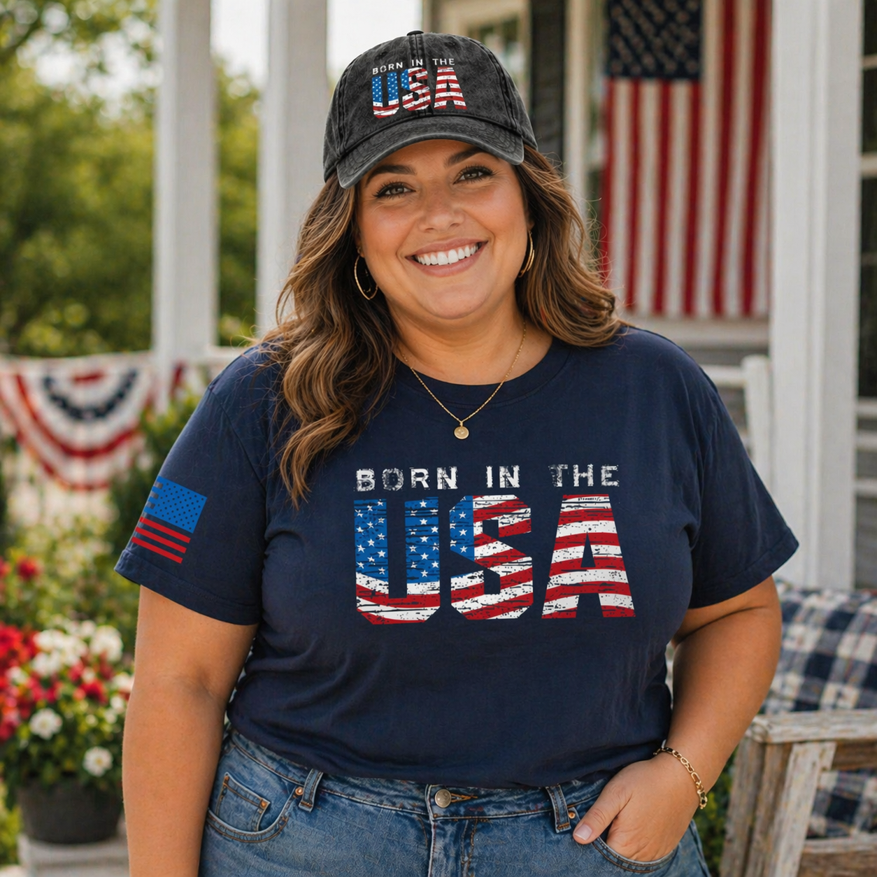 Born in the USA Vintage Hat