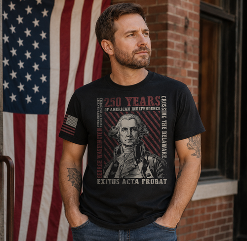 250 Years George Washington T-Shirt
