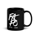 1776–2026 FAFO patriotic mug by TwoFiveZero Gear with bold American design on ceramic coffee mug