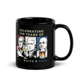 Red, White & Brew – 250 Years Patriotic Founding Fathers Mug by TwoFiveZero Gear with bold American design on ceramic coffee mug