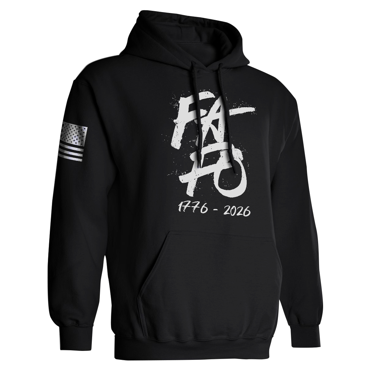 1776–2026 FAFO Patriotic Hoodie