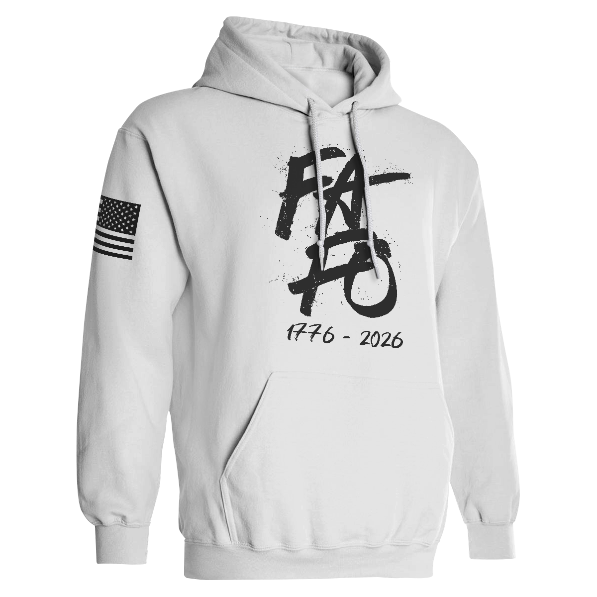 1776–2026 FAFO Patriotic Hoodie