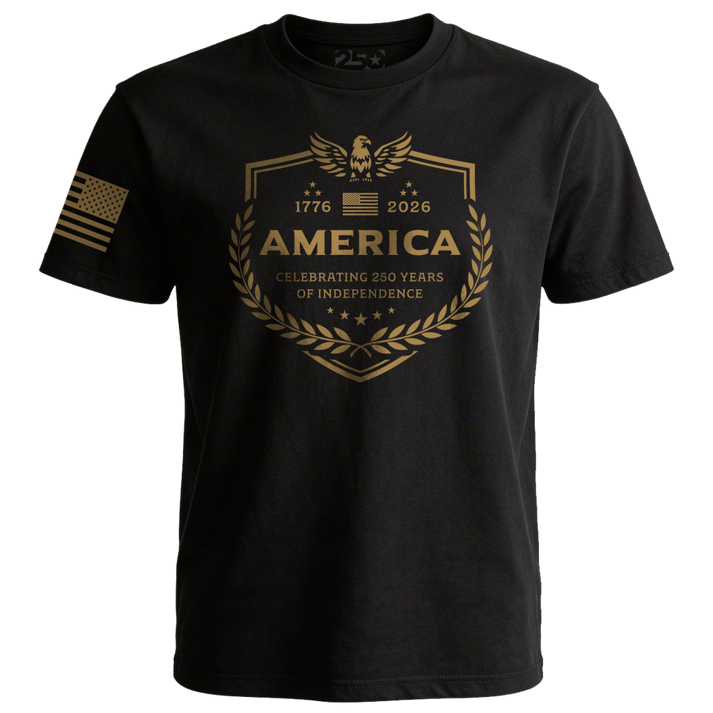 America Emblem 250 Years T-Shirt