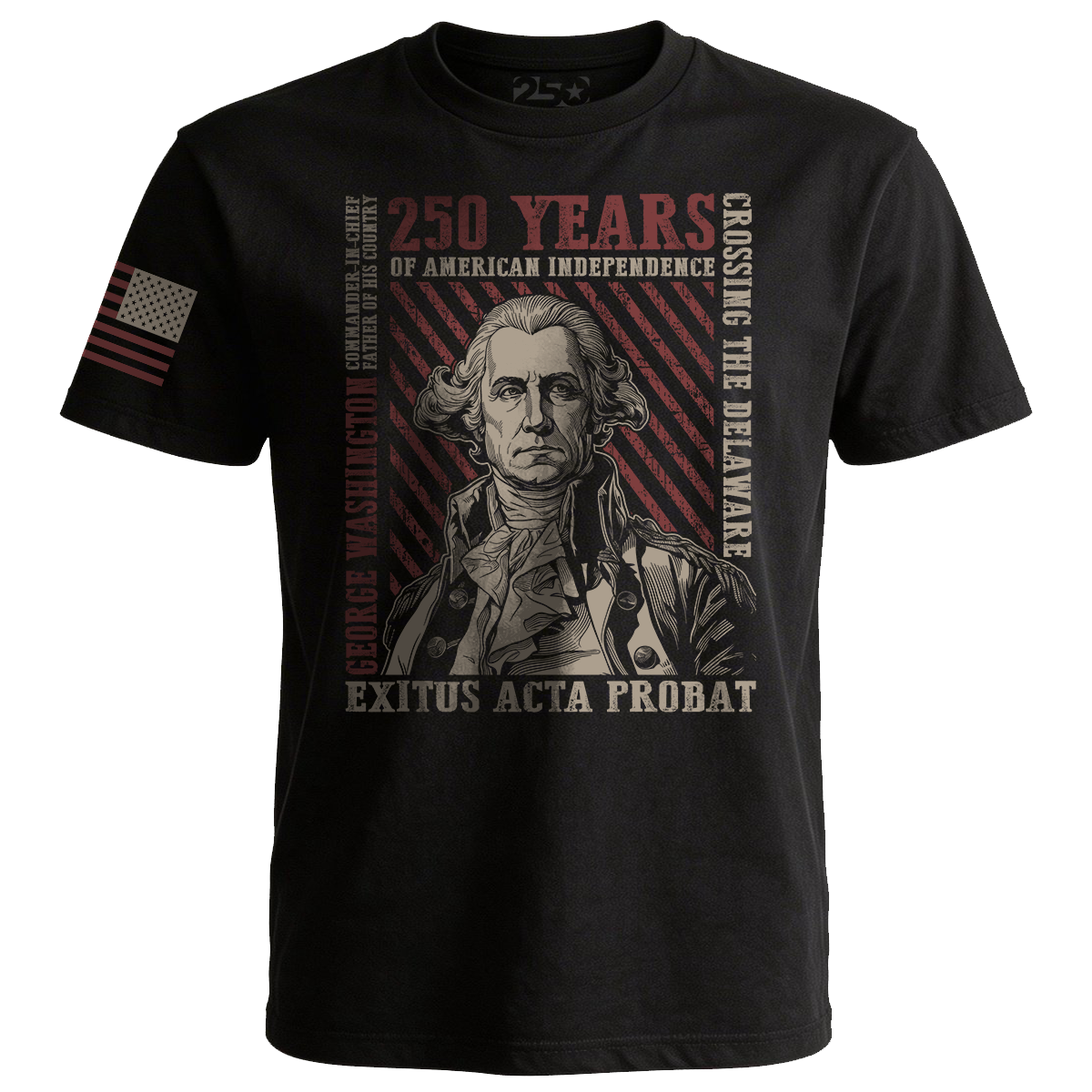250 Years George Washington T-Shirt