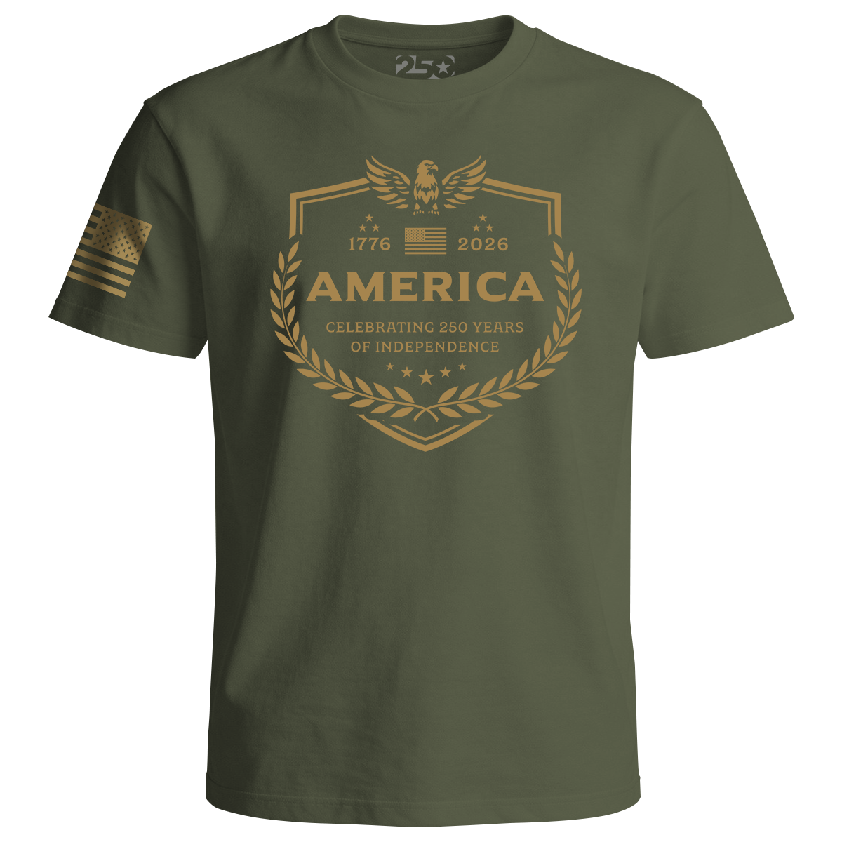 America Emblem 250 Years T-Shirt