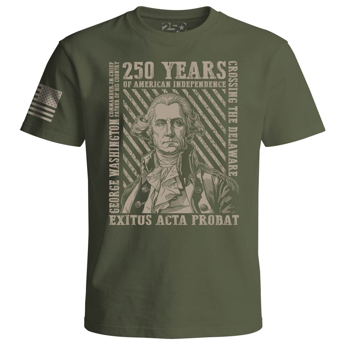 250 Years George Washington T-Shirt