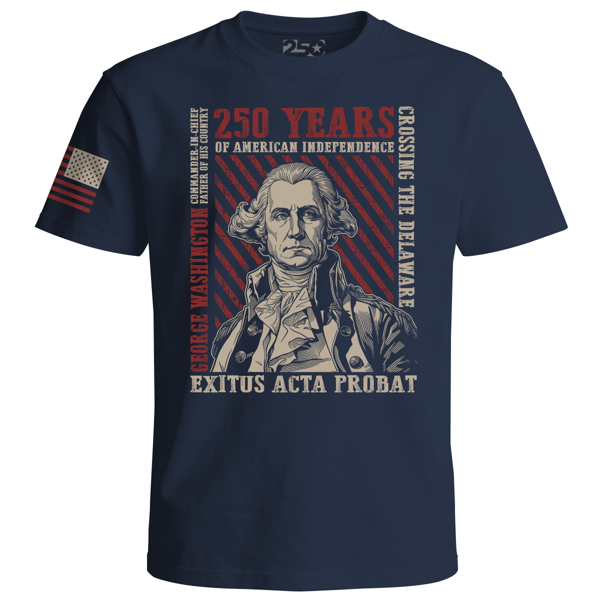 250 Years George Washington T-Shirt