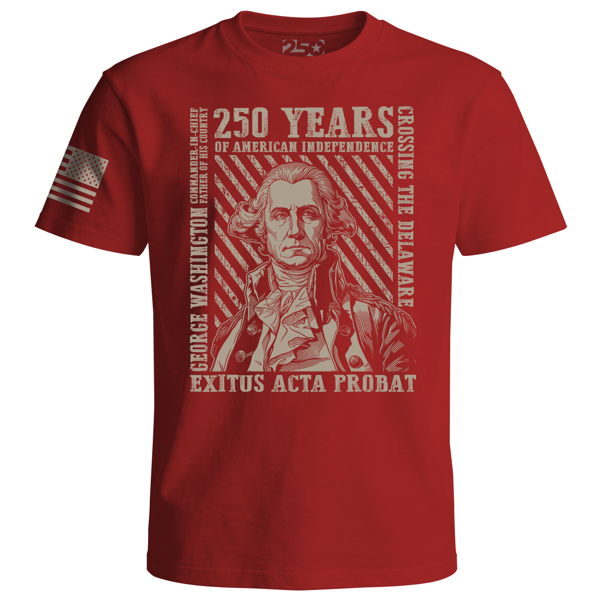 250 Years George Washington T-Shirt