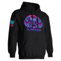 Neon Retro Eagle Hoodie