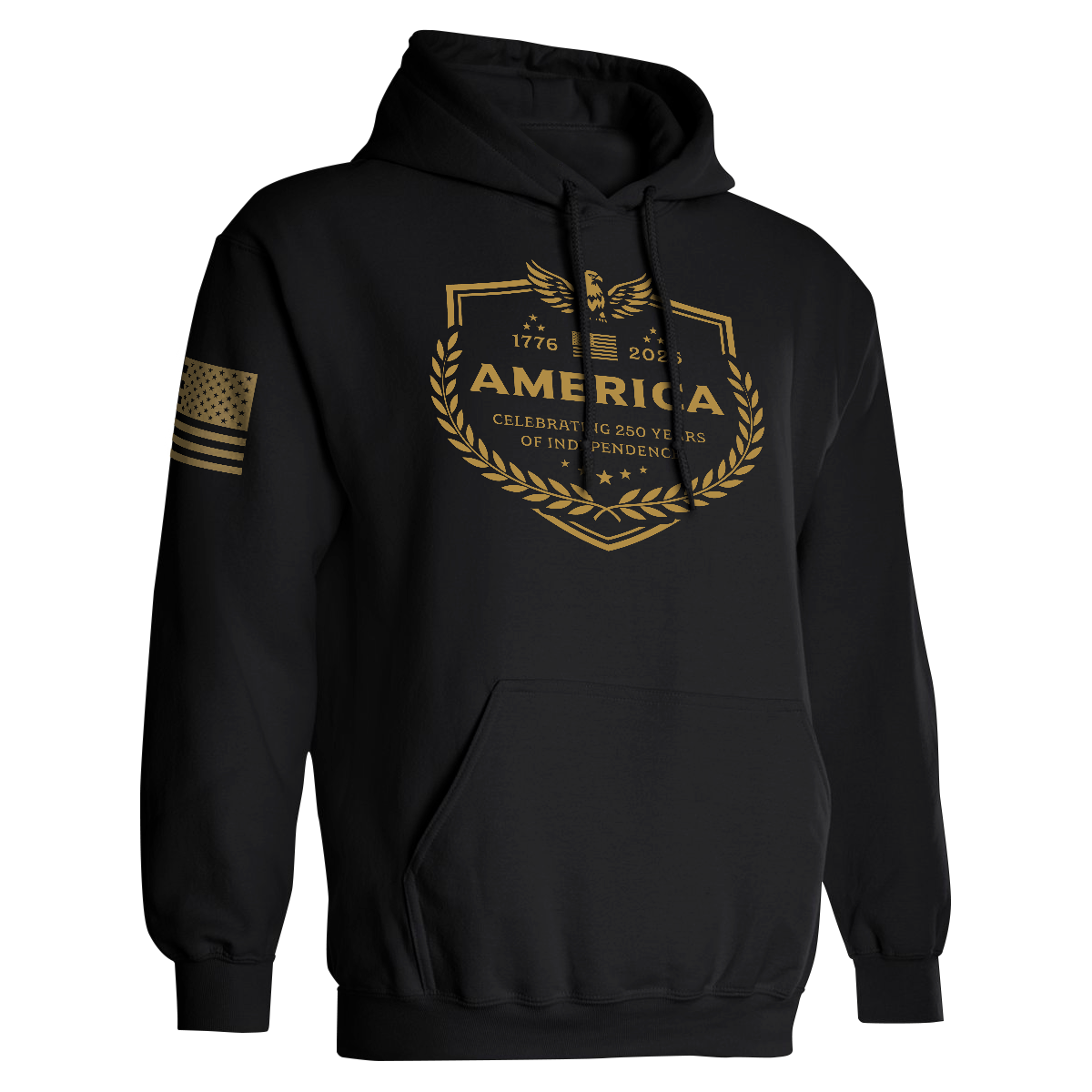 America Emblem 250 Years Hoodie