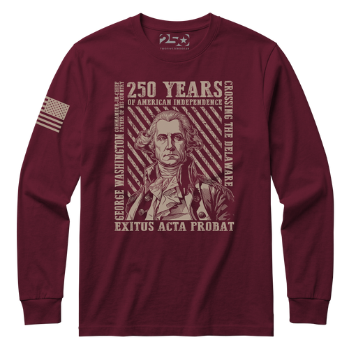 250 Years George Washington Long Sleeve Shirt