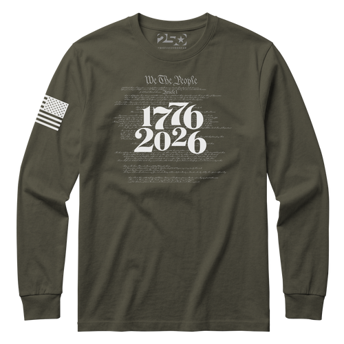 1776–2026 America 250 – We The People Anniversary Long Sleeve Shirt